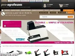 Sites similar to pro-agrafeuses.com