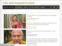 Sites similar to pro-arte-konzerte-essen.de