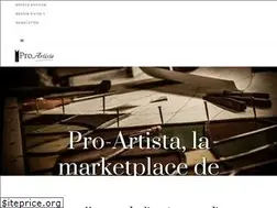 Sites similar to pro-artista.fr