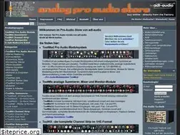 Sites similar to pro-audio-store.de