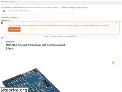 Sites similar to pro-audio.musiciansfriend.com