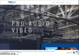 Sites similar to pro-av.com