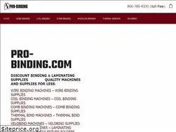 Sites similar to pro-binding.com
