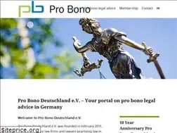 Sites similar to pro-bono-deutschland.org