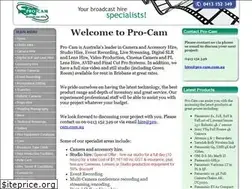 Sites similar to pro-cam.com.au