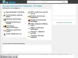 Sites similar to pro-datas.fr