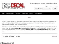 Sites similar to pro-decal.com