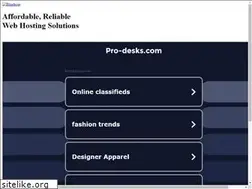 Sites similar to pro-desks.com