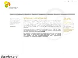 Sites similar to pro-diversity.de