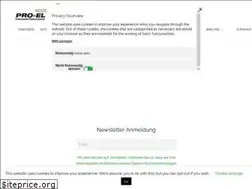 Sites similar to pro-el.de