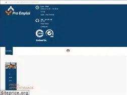 Sites similar to pro-emploi.fr