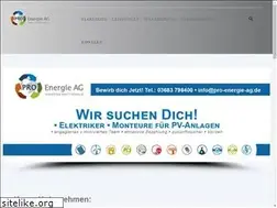 Sites similar to pro-energie-ag.de