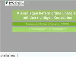 Sites similar to pro-entec.de