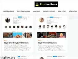 Sites similar to pro-feedback.com