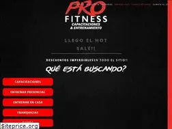 Sites similar to pro-fitness.com.ar