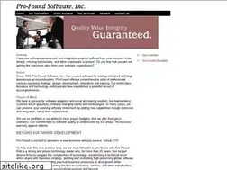 Sites similar to pro-found.com