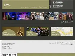 Sites similar to pro-gmbh.tv