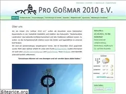 Sites similar to pro-gossmar-2010.de