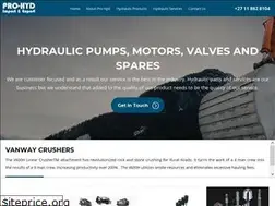 Sites similar to pro-hyd.co.za