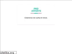 Sites similar to pro-imports.com