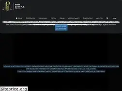 Sites similar to pro-justice.org
