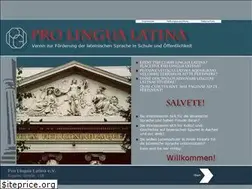 Sites similar to pro-lingua-latina.de