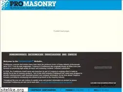 Sites similar to pro-masonry.com