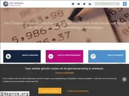 Sites similar to pro-mereor.nl