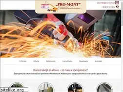 Sites similar to pro-mont.pl
