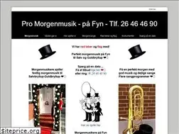 Sites similar to pro-morgenmusik.dk