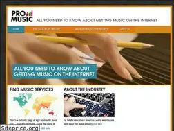 Sites similar to pro-music.org