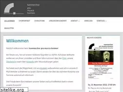 Sites similar to pro-musica-bremen.de