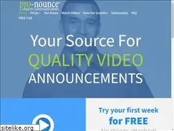 Sites similar to pro-nounce.com