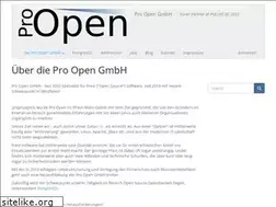 Sites similar to pro-open.de