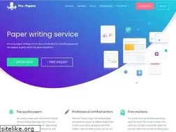 Sites similar to pro-papers.com
