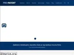 Sites similar to pro-patent.ba