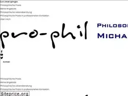 Sites similar to pro-phil.de