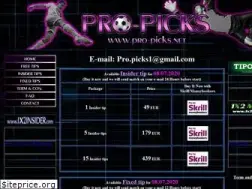 Sites similar to pro-picks.net