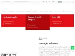 Sites similar to pro-renal.org.br