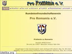 Sites similar to pro-romania.de