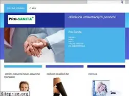 Sites similar to pro-sanita.sk
