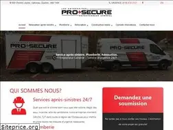 Sites similar to pro-secure.ca