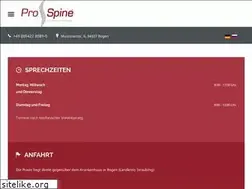 Sites similar to pro-spine.de