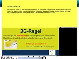Sites similar to pro-sport-berlin24.de