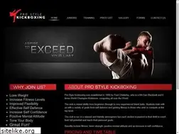 Sites similar to pro-style-kickboxing.com