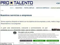 Sites similar to pro-talento.com