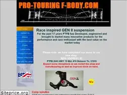 Sites similar to pro-touringf-body.com