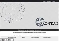 Sites similar to pro-tran.com