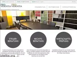 Sites similar to pro-videntia.de