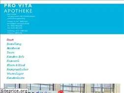 Sites similar to pro-vita-apotheke.de